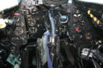 Cockpit Vampire J-1197